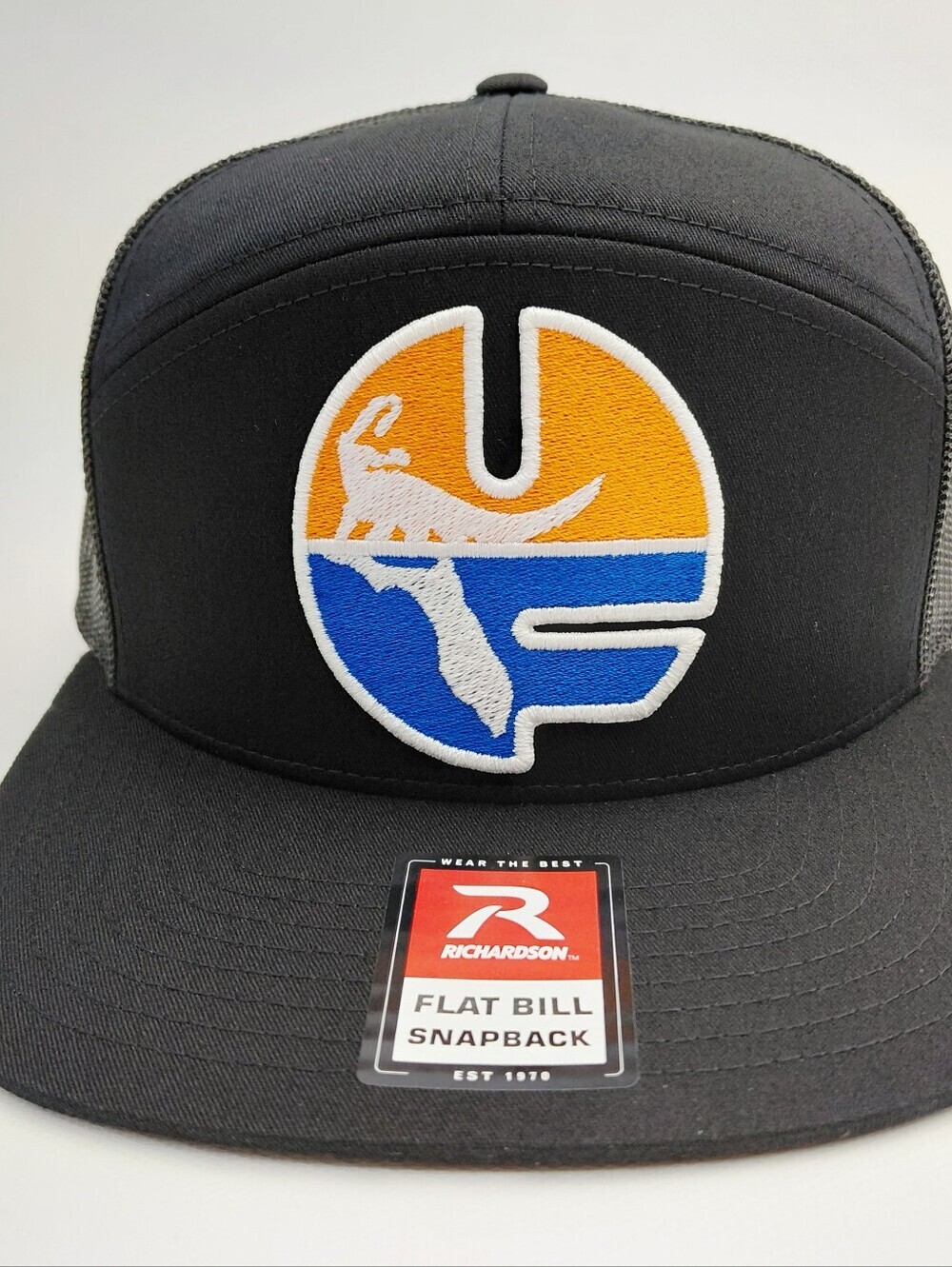 Florida Gators Richardson 168 7 Panel Trucker Cap Hat Mesh Snapback Patch